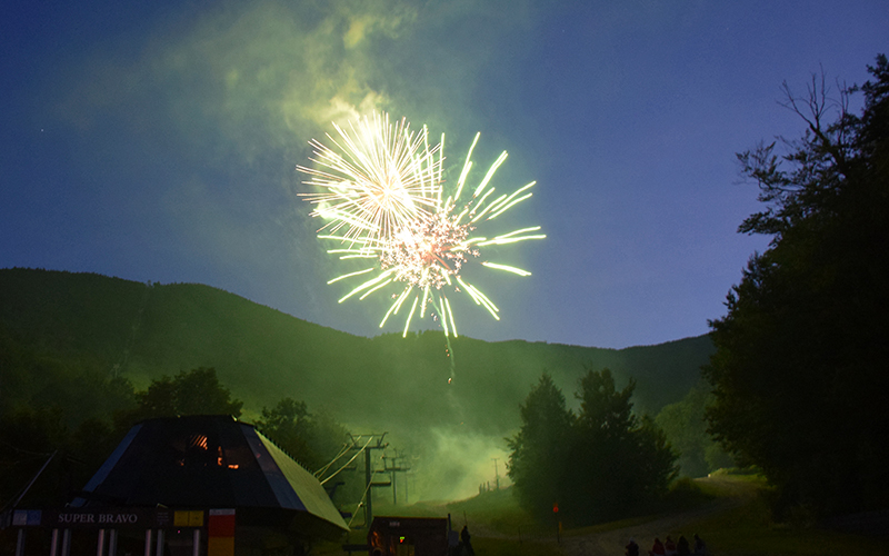 Sugarbush hosts socially distant Fourth of July fireworks celebration