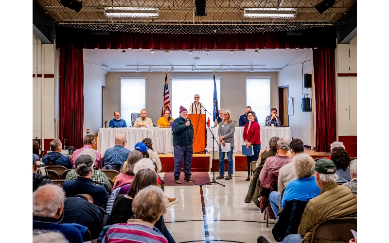 Waitsfield Town Meeting -  Kintz