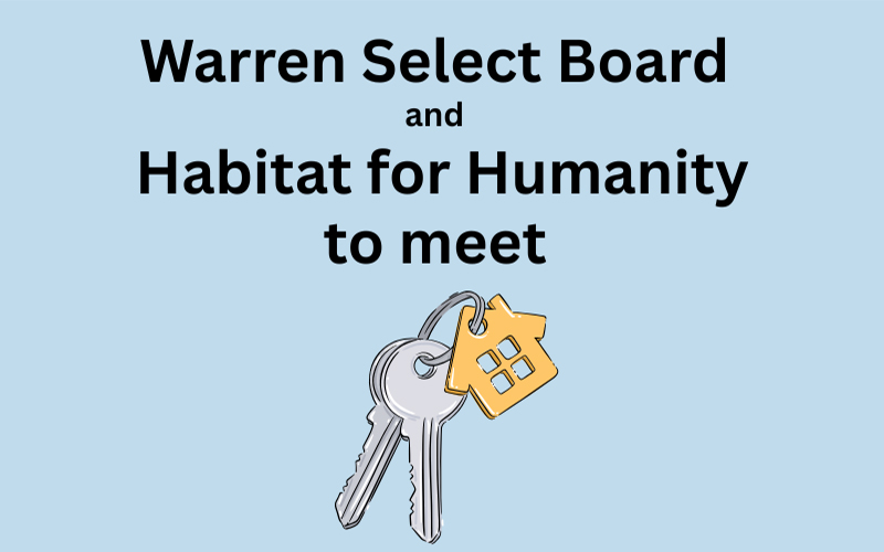 Warren Select Board, Habitat for Humanity to discuss town garage site